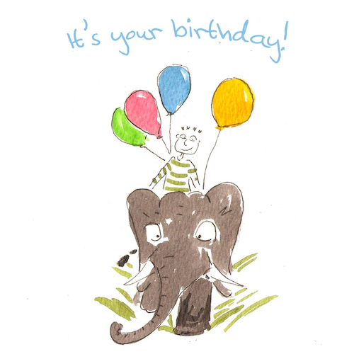 Its Your Birthday-Birthday Card