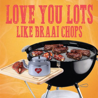 Lots like Braai Chops-Love Card
