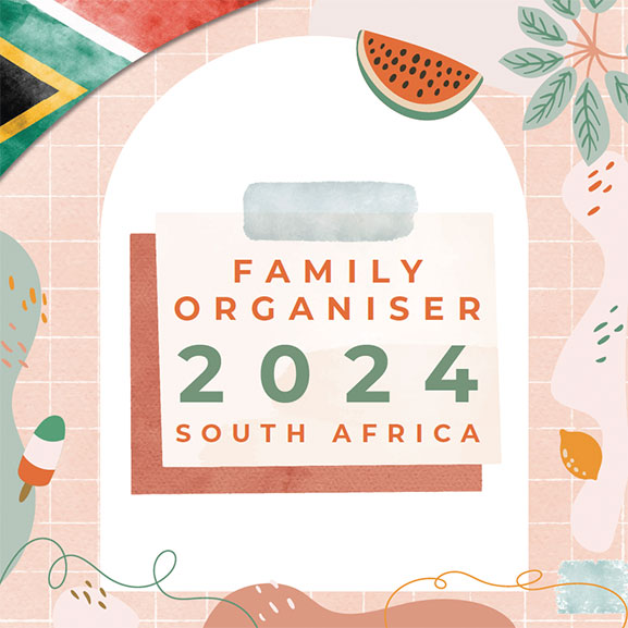 SA Family Organiser Wall Calendar 2024 Calendar Shop